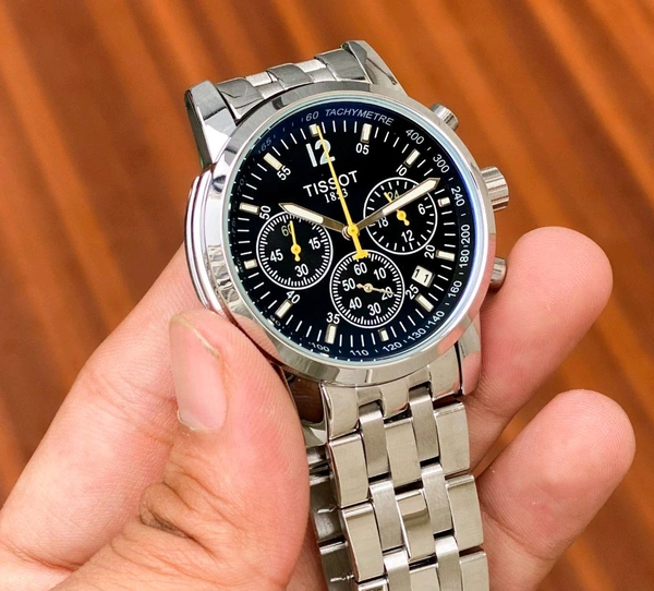 Tissot_ PRC 200 T-Sport Chronograph Men's Watch - Silver