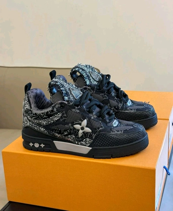 Louis_ Vuitton_ Skate Diamond Sneaker for Men - Black, 45