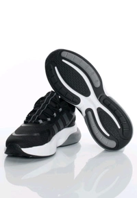 Adidas_ Alphabounce Running Adiwear Black Shoes For Men - Black, 45