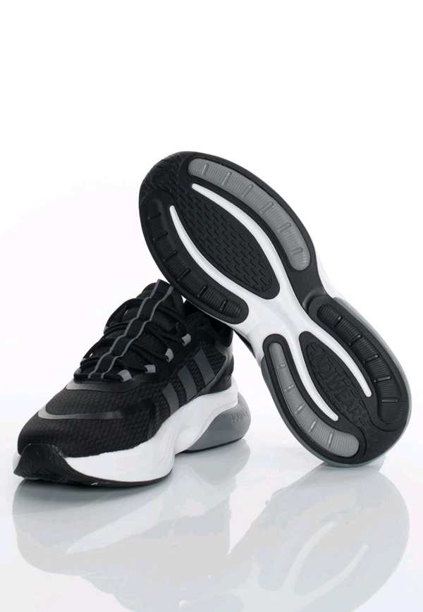 Adidas_ Alphabounce Running Adiwear Black Shoes For Men - Black, 45