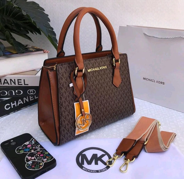 Michael_Kors_ Marilyn Medium Leather Satchel