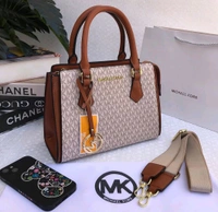 Michael_Kors_ Marilyn Medium Leather Satchel