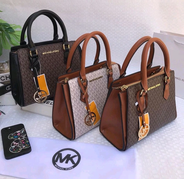 Michael_Kors_ Marilyn Medium Leather Satchel