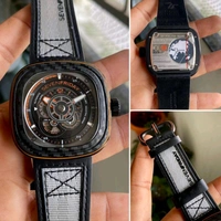 SevenFriday_ P3C/09 Orange Carbon Watch For Men - Orange