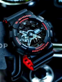 Casio_ G-Shock_ GA-110HR-1A Digital Watch For Men - Red