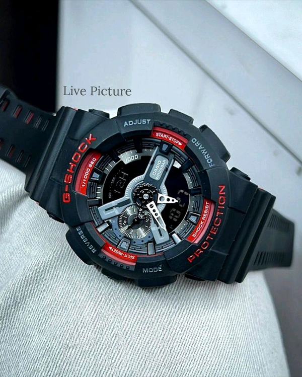 Casio_ G-Shock_ GA-110HR-1A Digital Watch For Men - Red