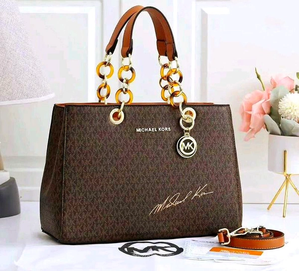 Michael_ Kors_ Cynthia Large Size Handbags For Women - Brown, Large