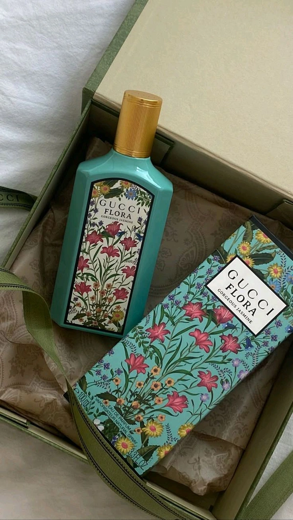 GUCCI_ FLORA GORGEOUS JASMINE EDP For Women 100ml - 100ml
