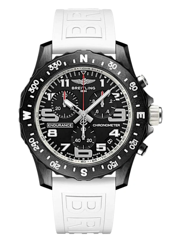 Breitling_ Endurance Pro Breitlight With White Rubber Strap X82310A71B1S1 - White