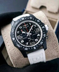 Breitling_ Endurance Pro Breitlight With White Rubber Strap X82310A71B1S1 - White