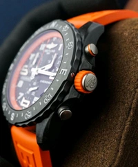 Breitling_ Endurance Pro Breitlight With Orange Rubber Strap X82310A51B1S1 Watch For Men - Orange