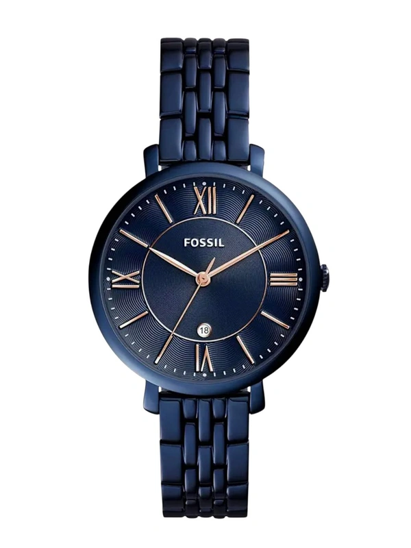 FOSSIL_ Jacqueline Analog Blue Dial Women's Watch - ES4094 - Blue
