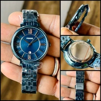 FOSSIL_ Jacqueline Analog Blue Dial Women's Watch - ES4094 - Blue