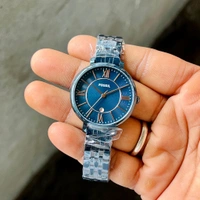 FOSSIL_ Jacqueline Analog Blue Dial Women's Watch - ES4094 - Blue