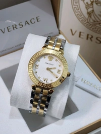 VERSACE_ Textured Bracelet Style Strap Analog Watch For Women VEZ600421 