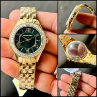 MICHAEL_ KORS_ Mini Harlowe Pave Stainless Steel Analog Watch - MK4870I For Women