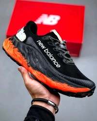 NEW BALANCE Fresh Foam x Trial V3 Black-Orange Running Shoes - Black, 45