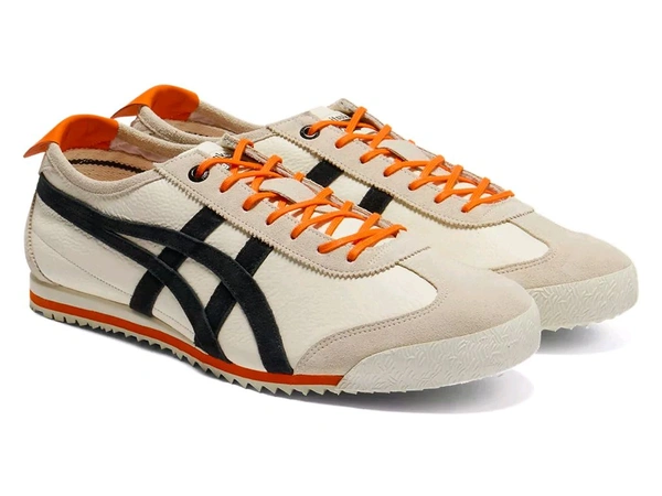 Onitsuka_ Tiger_ MEXICO 66 SD Cream/Black Shoes For Men - Cream-Black, 45
