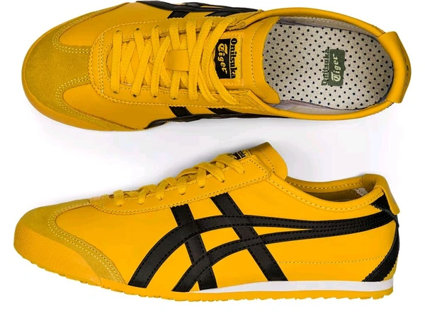 ONITSUKA_ Tiger_ Mexico 66 Yellow/Black Shoes For Men - EURO