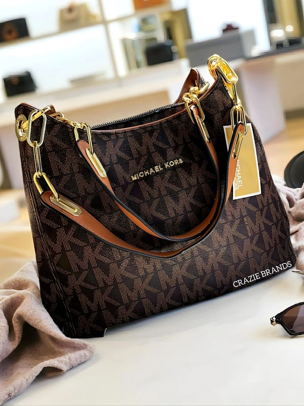 MICHAEL_ KORS_ FULTON Brown Shoulder Bags For Women - Brown