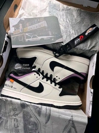 NIKE_ Sb Dunk Low AE86 Shoes For Men - White/Purple, 41