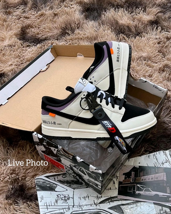 NIKE_ Sb Dunk Low AE86 Shoes For Men - White/Purple, 45