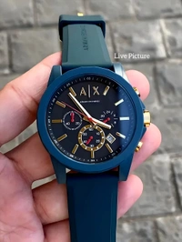 A|X Armani_ Exchange_ AX1335 Chronograph Quartz Olive Watch For Men
