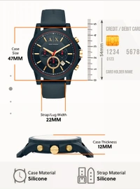 A|X Armani_ Exchange_ AX1335 Chronograph Quartz Olive Watch For Men
