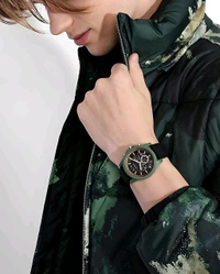 A|X Armani_ Exchange_ AX1348 Chronograph Quartz Green Watch For Men - Green, Contact Sales Team On Whatsapp