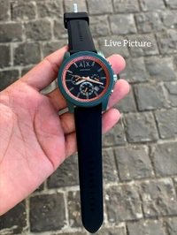 A|X Armani_ Exchange_ AX1348 Chronograph Quartz Green Watch For Men - Green, Contact Sales Team On Whatsapp