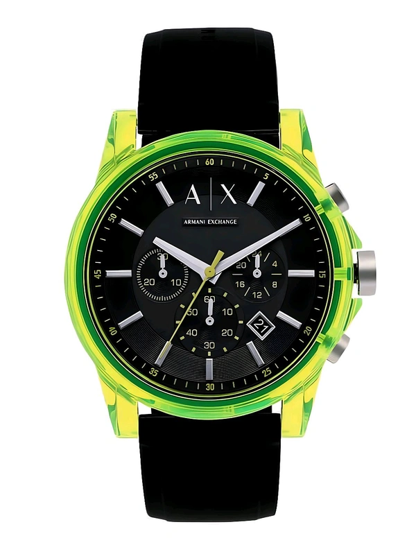 A|X Armani_ Exchange_
AX1338 Black Outer Banks Watch For Men