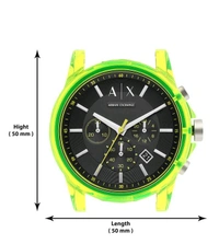 A|X Armani_ Exchange_
AX1338 Black Outer Banks Watch For Men