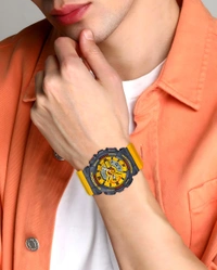 Casio_ G-Shock_ GA-110Y-9AJF Analog-Digital Yellow Watch For Men - Yellow