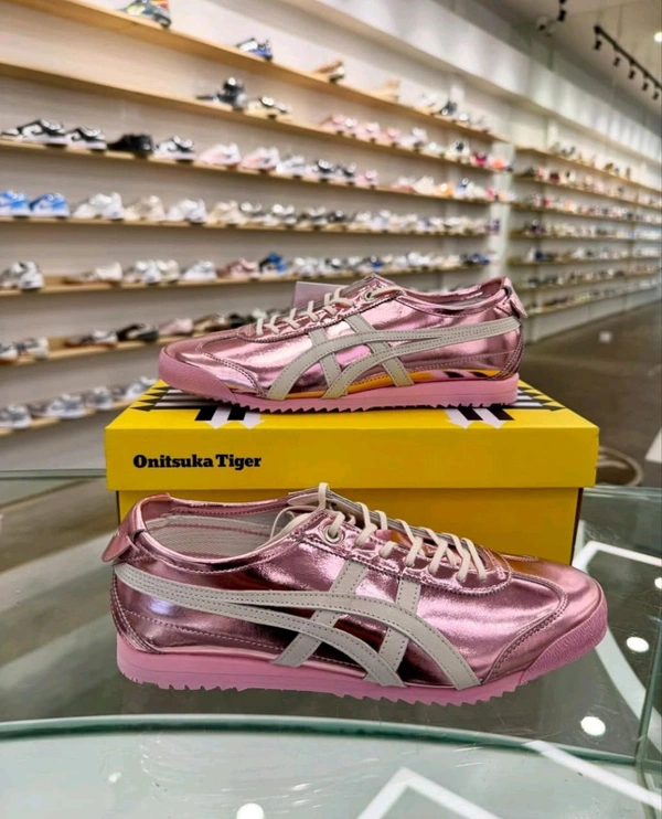 ONITSUKA_ Tiger_ Mexico 66 SD CRYSTAL PINK/CREAM Shoes For Women - Crystal Pink, 41