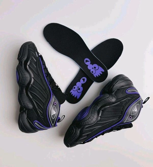 Adidas_ X Packer_ Intimidation Black Purple Shoes For Men - Black, 45