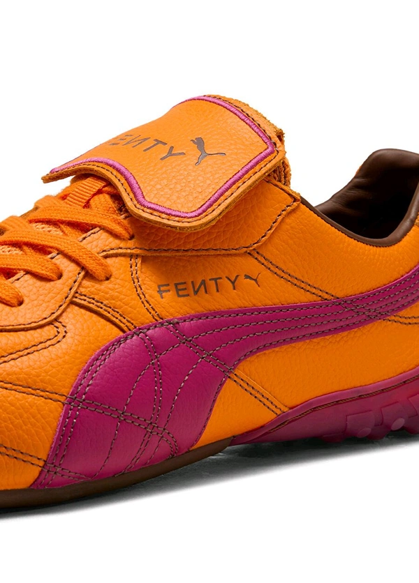 Puma_ x Fenty Avanti Ls Snitched Orange Leather Sneaker - Orange, EURO