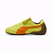 PUMA × FENTY Avanti Stitched Lime Sheen-Pumpkin Pie Sneakers - LIME, 44