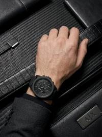 Armani_ Exchange_ AX1326 Outerbanks Chronograph Watch for Men - Black