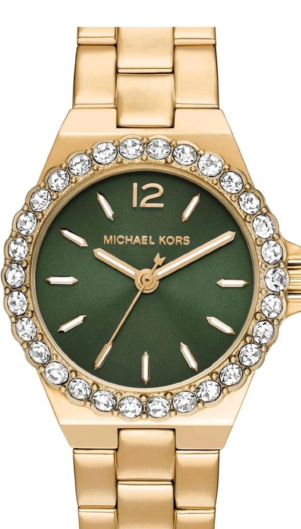 Michael_ Kors_ Lennox Gold tone Watch For Women MK7395