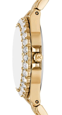 Michael_ Kors_ Lennox Gold tone Watch For Women MK7395