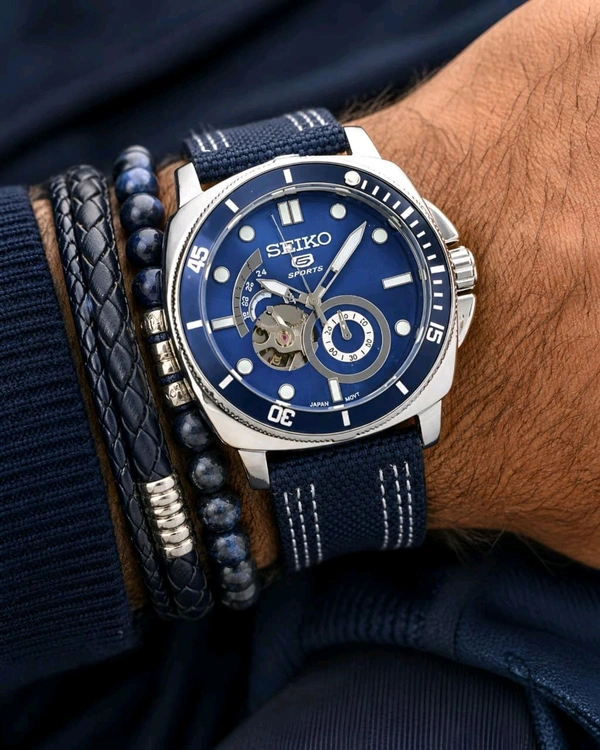 SEIKO_ 5 Sports Tourbillon Automatic Watch For Men