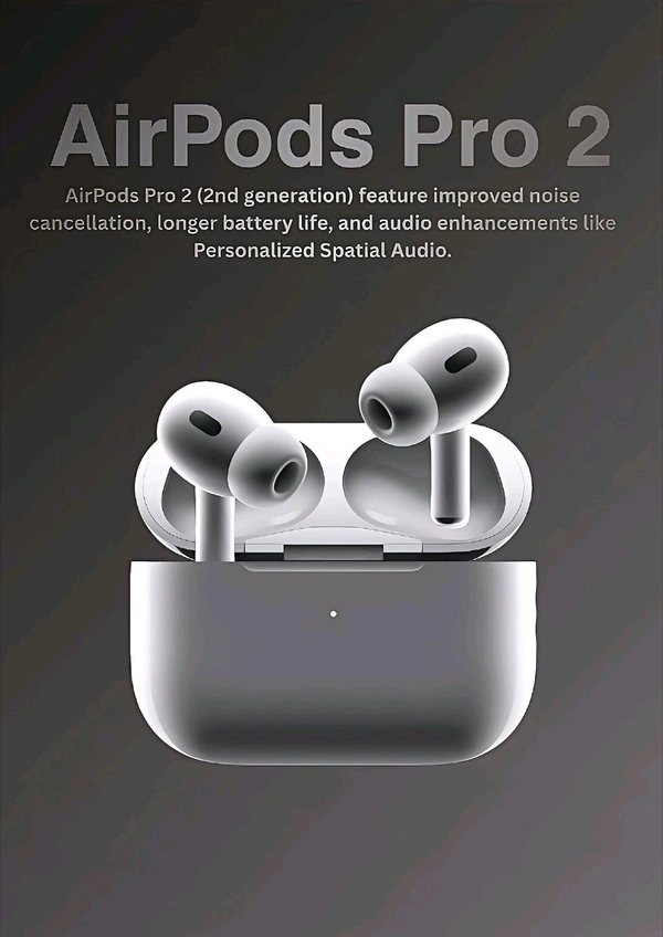 Apple_ AirPods_ Pro 2nd Generation With Active Noise Cancellation, Type-C-C, Spatial Audio