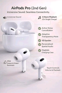 Apple_ AirPods_ Pro 2nd Generation With Active Noise Cancellation, Type-C-C, Spatial Audio
