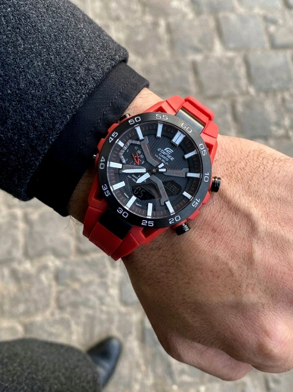 CASIO_ EDIFICE_ ECB-2000 NISMO limited Edition Quartz Chronograph Watch For Men
