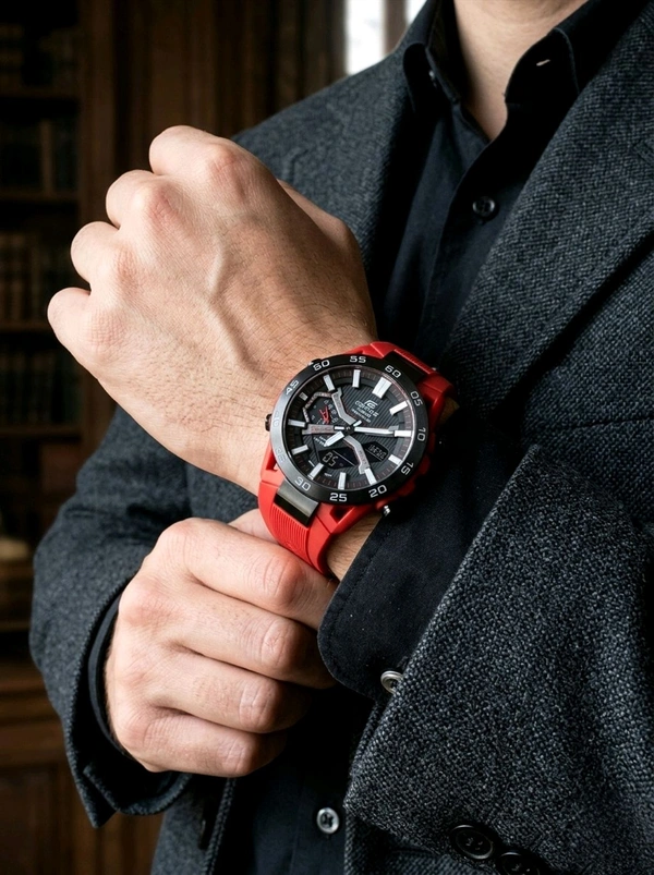 CASIO_ EDIFICE_ ECB-2000 NISMO limited Edition Quartz Chronograph Watch For Men