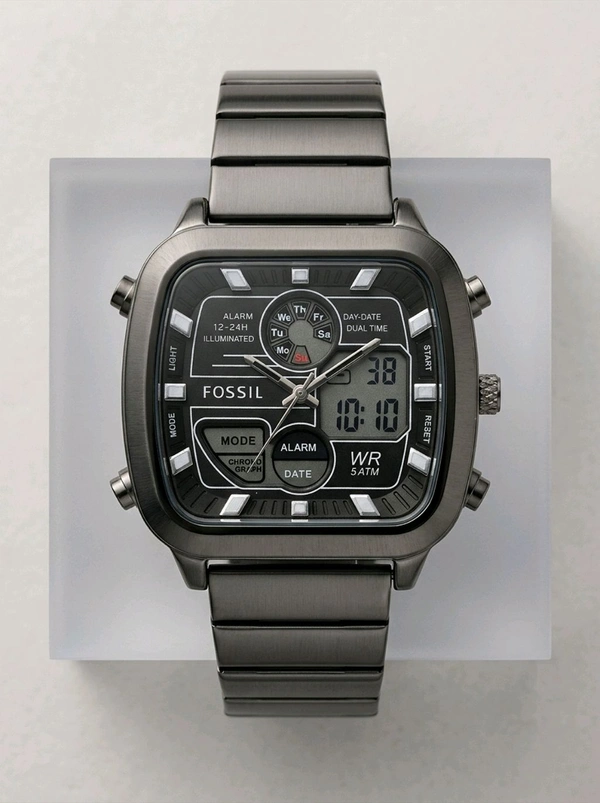 FOSSIL_ FS5892 Retro Analog Digital Watch For Men