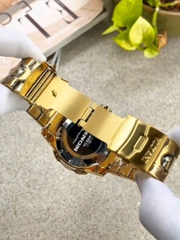INVICTA_ RESERVE VENOM Green Dragon Dial Gold Chronograph Watch For Men