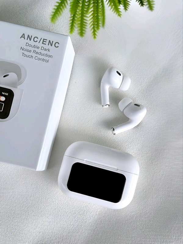 AirPods_ A9 Pro Touch Display With Active Noise Cancellation/ENC White