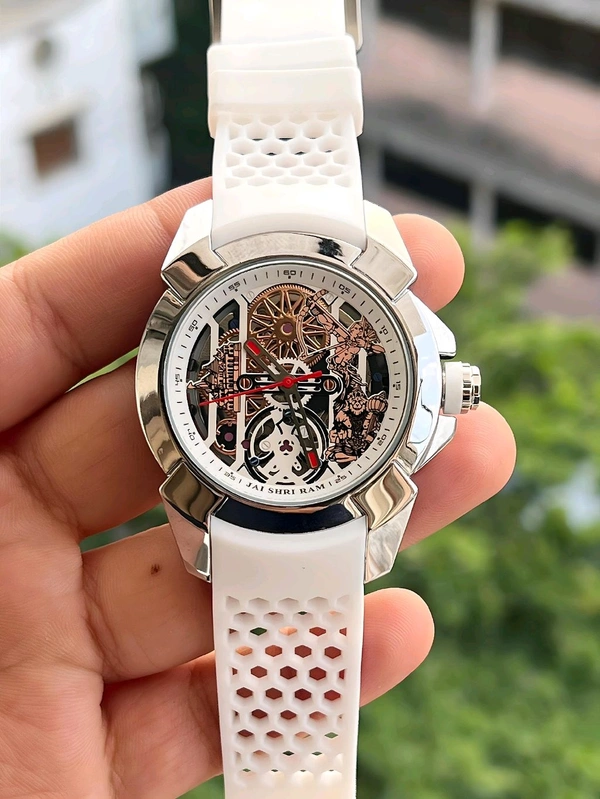 JACOB_ & Co. Epic X "Jai Shri Ram" edition Analogue Automatic Watch For Men