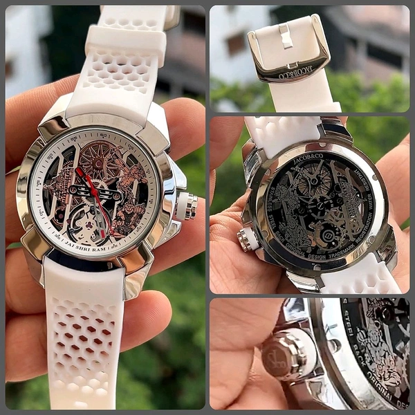 JACOB_ & Co. Epic X "Jai Shri Ram" edition Analogue Automatic Watch For Men